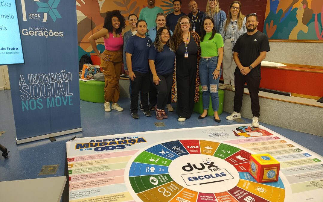 Oficina do DUXtec Escolas trabalha os ODS com professores
