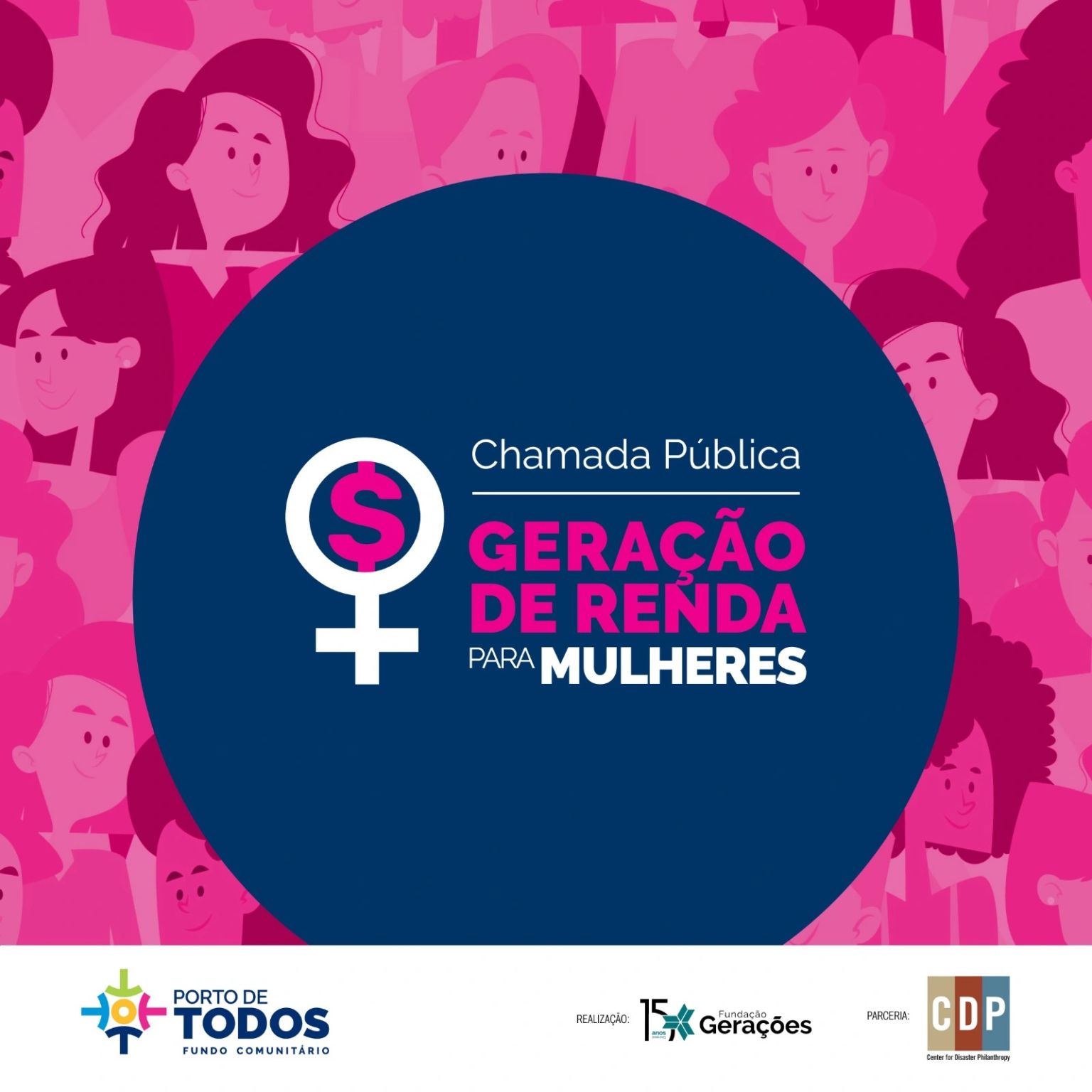card chamada Mulheres