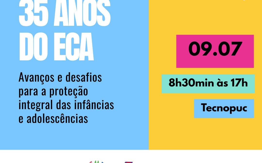 Seminário discute os 35 anos do ECA