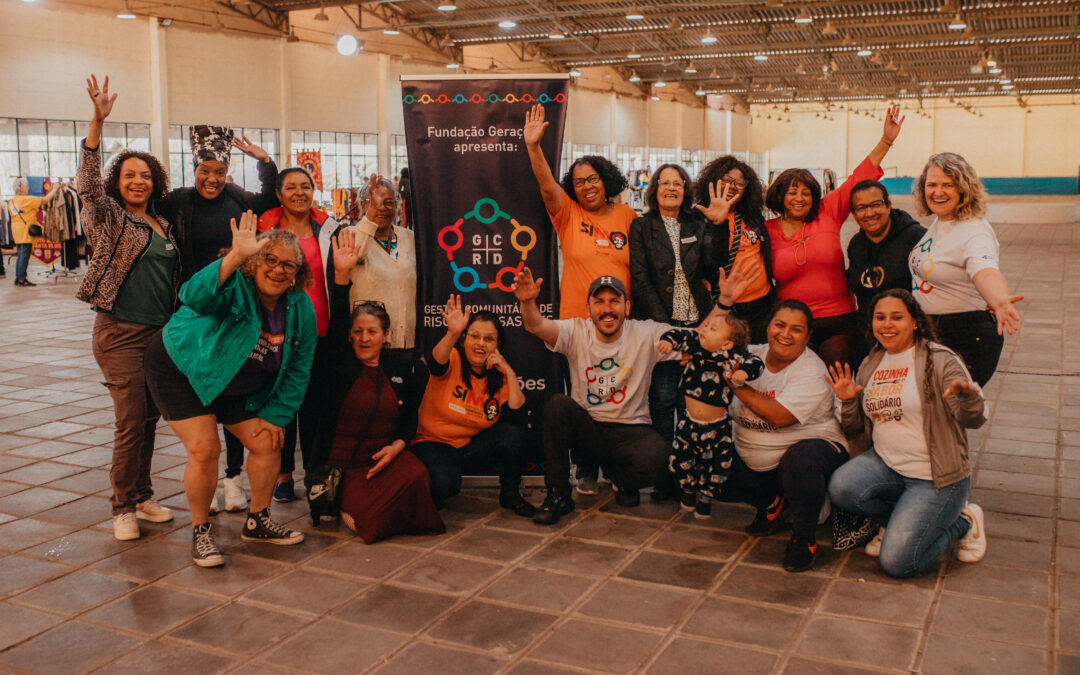 Workshops promovem gestão de riscos e desastres em territórios vulneráveis