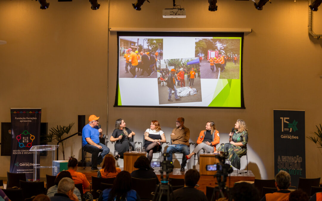 Seminário debate gestão de riscos e desastres sob o olhar comunitário