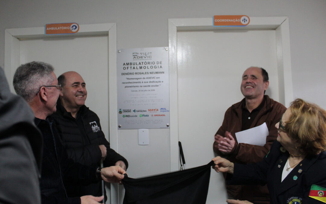 ADEVIC inaugura ambulatório de reabilitação visual
