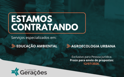 Fundação Gerações seleciona assessorias especializadas